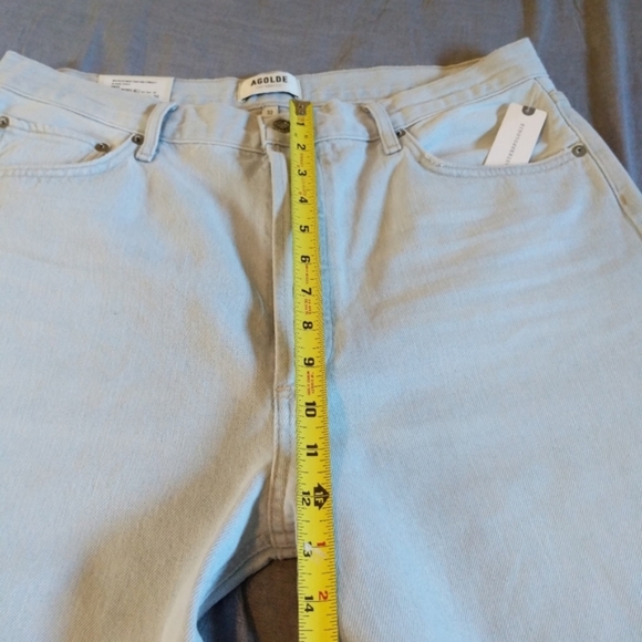 Agolde 90s Pinch Waist High Rise Loose Fit Jeans Haze - Picture 11 of 16